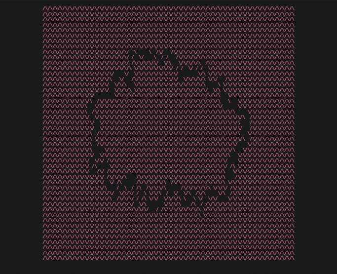 Perlin noise caracters loop